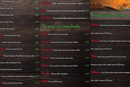 O'bois pizza