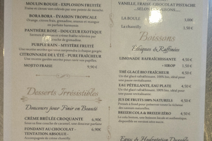 A LA TABLÉE - Bistronomique AVS