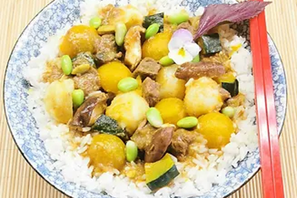 Grain de riz, Grain de folie. Traiteur à emporter MIDI & SOIR plats asiatiques. SUR COMMANDE