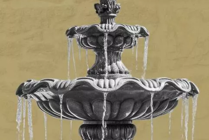 Près de la fontaine