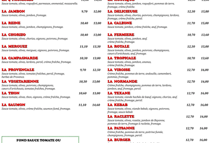 La Cab'Anne à Pizzas