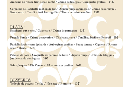 Restaurant ERA ORA MAISON TOSCANE