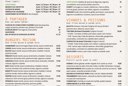 Le ZING-Café-Resto-Bistrot