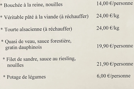 RESTAURANT PÂTISSERIE PFISTER