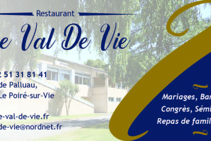 Restaurant Le Val de Vie Le Poiré sur vie