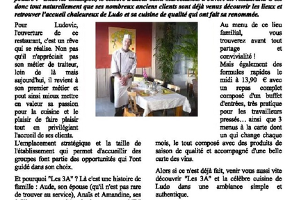 Brasserie restaurant les 3 A