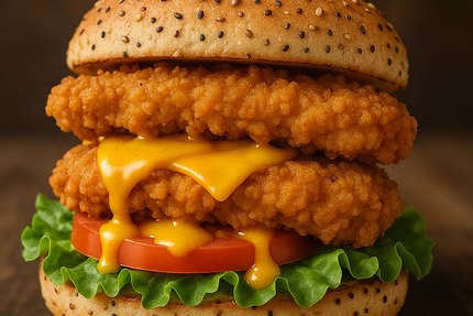 Tacos Gourmet - TACOS BURGER SALADE