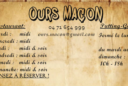 L'ours maçon - Putting Golf