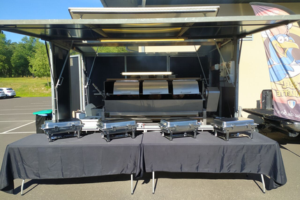 Label poulette Rôtisserie au feux de bois