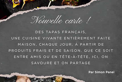 Bar à Tapas Paris - Maison Brochettes | Cocktails Signature & Brunch (Piano Bar)