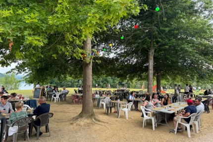 Restaurant La guinguette du lac de l'arrêt Darré