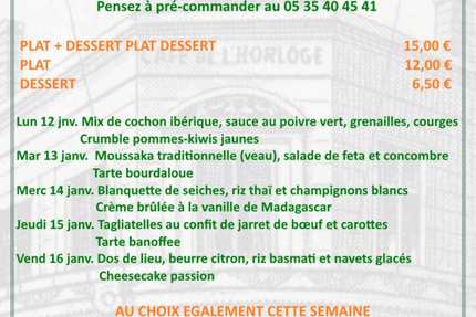Le Café de l'Horloge
