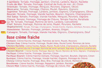 Pizza ino Vesoul livraison offerte