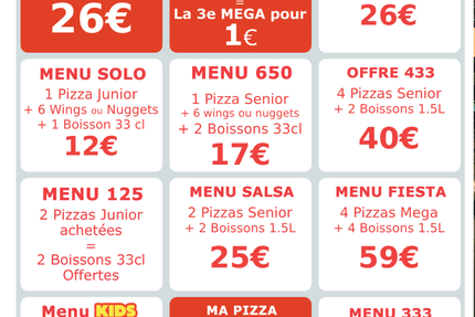 Pizza ino Vesoul livraison offerte