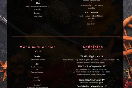 Restaurant Le Rajasthan