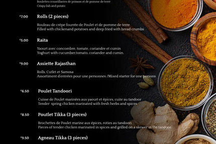 Restaurant Le Rajasthan