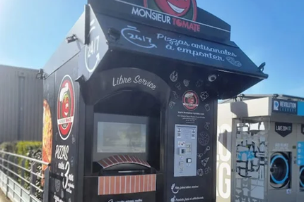 Distributeur automatique de pizzas 🍕 Monsieur Tomate - Marssac / Tarn - 24/7
