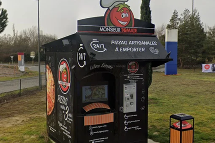 Distributeur automatique de pizzas 🍕 Monsieur Tomate - Marssac / Tarn - 24/7