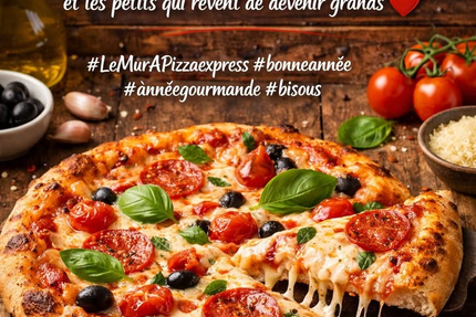 Le mur a pizzas express neulliac
