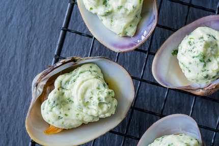 Aperibay | Dégustation Fruits de mer: palourdes, huîtres et moules farcis dans la baie du Mont-Saint-Michel