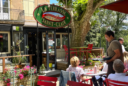 Restaurant Terrasse Saint Clair-Caluire