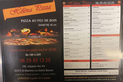 Héléna pizza