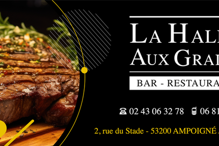 La Halle aux Grains - Bar - Tabac - Restaurant - Pizzeria à Ampoigné