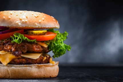 Yellow bus by Le B.O burger Beaune