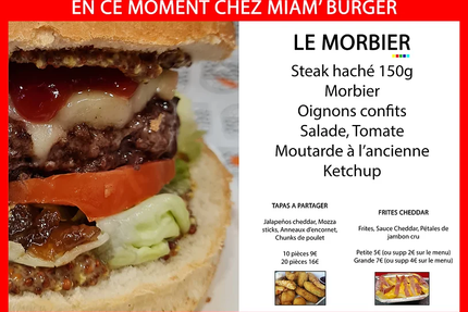 Miam burger emplacement Yenne