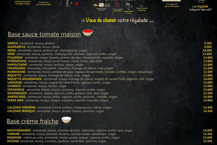 PIZZA AU TEMPS GOURMAND