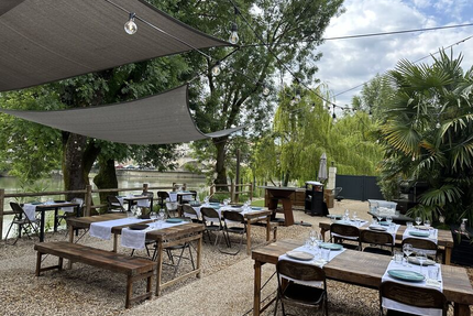 Les Copains d'Abord - Meilleur Restaurant Grillades Pierrade Cocktails avec Terrasse au Bord de l'Eau 16 Charente Cognac