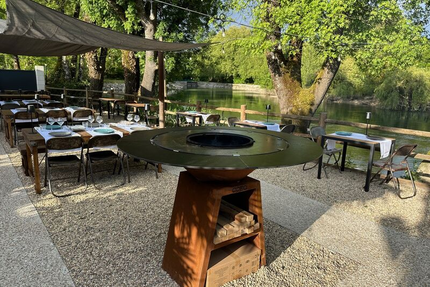 Les Copains d'Abord - Meilleur Restaurant Grillades Pierrade Cocktails avec Terrasse au Bord de l'Eau 16 Charente Cognac