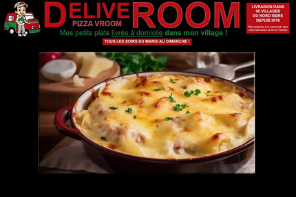 Pizza vroom/Deliveroom