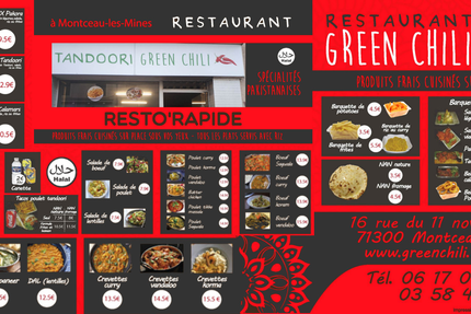 Restaurant Indien GREEN CHILI