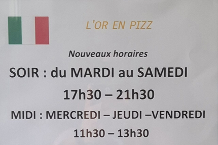 L'or en pizz