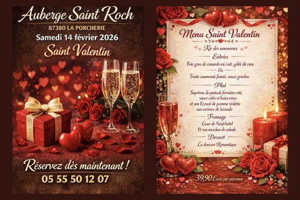 Auberge Saint Roch Bar restaurant cuisine traditionnelle