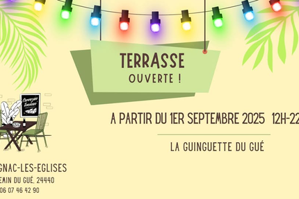 La Guinguette du Gué - Restaurant Savignac les églises