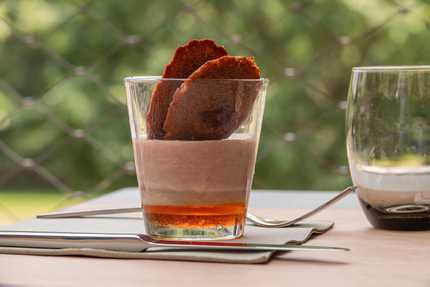 La terrasse des thermes par Claude Brioude