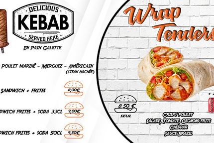 Kebab Chémoi (Restaurant Snack)