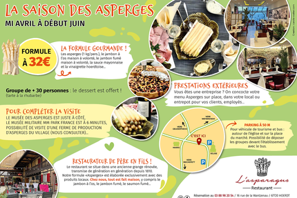 Restaurant L'asparagus - Hœrdt