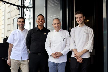 Anicia, table nature par François Gagnaire