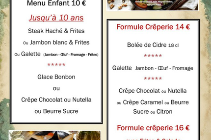 L'AUBERGE DU PAULY " La Crêpe Gourmande "