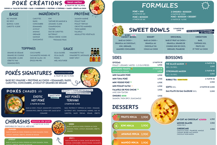 POKE BOA – Poké Bowls - Poissy