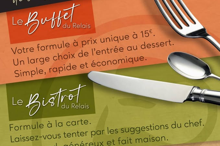 Le relais de la Loire - Restaurant du midi -Formule buffet - Formule Bistrot - Traiteur - Chalonnes-sur-Loire