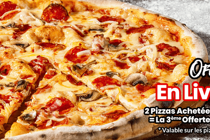 Las Pizzas délice food