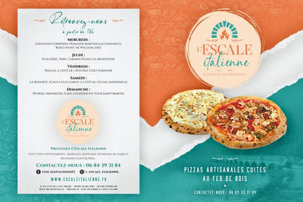 L'escale italienne - Pizzeria itinérante au feu de bois