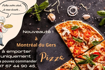 Pizza sur place ou à emporter CHEMIN DES GOURMETS vente et distribution produits Locaux et Régionaux