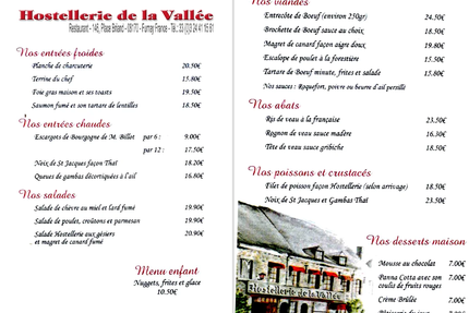 Hostellerie de la Vallée