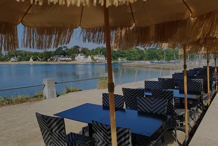 Restaurant à Guidel Plages - Lorient - Les Pieds Dans l'Eau