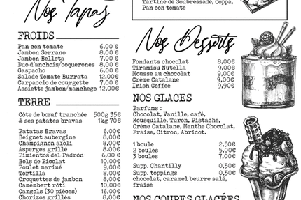 Tango Restaurant / Bar-Tapas Port-Vendres.